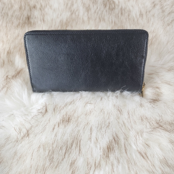 Yves Saint Laurent YSL Belle Du Jour Monogram Zip Around Wallet - Picture 2 of 15